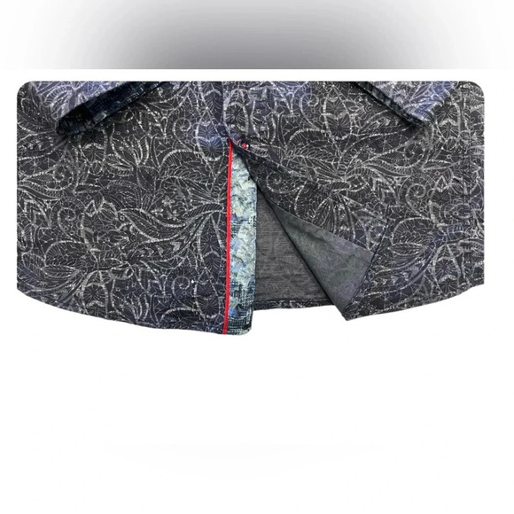 Daniel Hechter Blue Printed Long Sleeve Button Down Dress Shirts Size Large - Picture 8 of 10